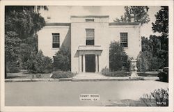 County Courthouse Darien, GA Postcard Postcard Postcard