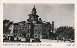 Canadian County Courthouse El Reno, OK Postcard Postcard Postcard