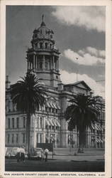 San Joaquin County Courthouse Postcard