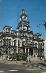 Muskingum County Courthouse Postcard