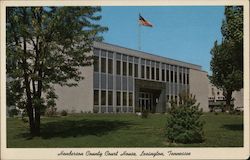 Henderson County Courthouse Postcard