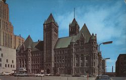Minneapolis City Hall And Hennepin County Courthouse Postcard