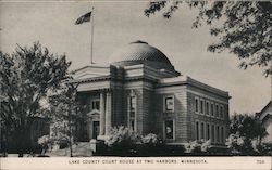 Lake County Courthouse Two Harbors, MN Postcard Postcard Postcard