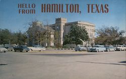 County Courthouse Hamilton, TX Postcard Postcard Postcard