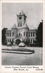 Pointe Coupee Parish Courthouse Postcard