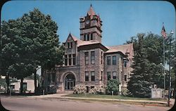 Cass County Courthouse Postcard