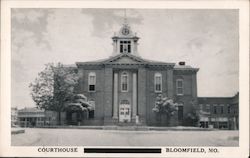 Courthouse Bloomfield, MO Postcard Postcard Postcard