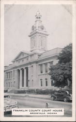 Franklin County Courthouse Brookville, IN Postcard Postcard Postcard