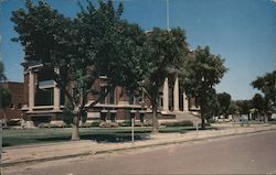 Dallam County Courthouse Postcard