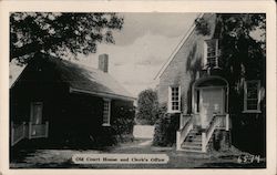Old Courthouse and Clerk's Office Postcard