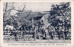 Courthouse Building Postcard