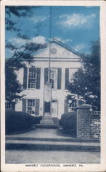 Amherst Courthouse Virginia Postcard Postcard Postcard