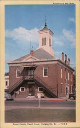 Larue County Courthouse Postcard