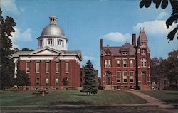 County Buildings of Orleans Courthouse Albion, NY Postcard Postcard Postcard