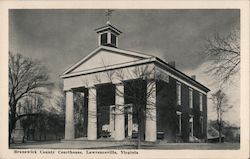 Brunswick County Courthouse Postcard