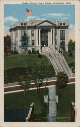 Osage County Courthouse Postcard