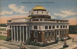 Stearns County Courthouse Postcard