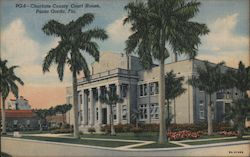 Charlotte County Courthouse Postcard