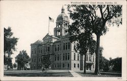 Woodford County Courthouse Postcard