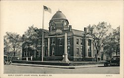 Early County Courthouse Postcard
