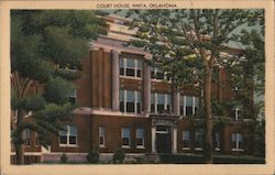 Craig County Courthouse Postcard