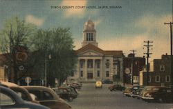 Dubois County Courthouse Jasper, IN Postcard Postcard Postcard