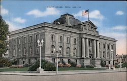 Miami County Courthouse Postcard