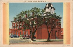 Court House Franklin, NC Postcard Postcard Postcard
