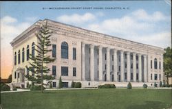 Mecklenburg County Courthouse Postcard