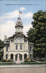 Cabarrus County Courthouse Postcard