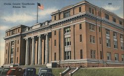 Clarke County Courthouse Postcard