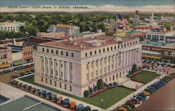 Union Co Courthouse Postcard