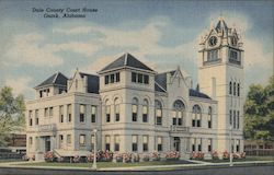 Dale County Courthouse Ozark, AL Postcard Postcard Postcard