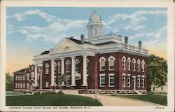 Carteret County Courthouse and Annex Beaufort, NC Postcard Postcard Postcard