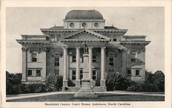 Randolph County Courthouse Postcard