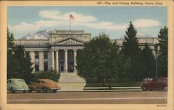 City And County Building Courthouse Postcard