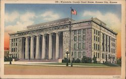 Wyandotte County Courthouse Postcard