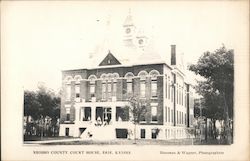 Neosho County Court House Erie, KS Postcard Postcard Postcard
