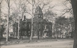 Caroline County Courthouse Postcard