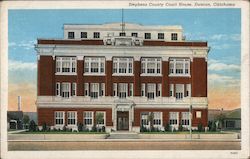 Stephens County Courthouse Postcard