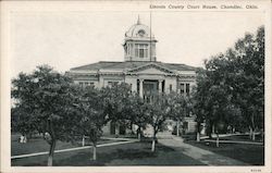 Lincoln County Courthouse Chandler, OK Postcard Postcard Postcard