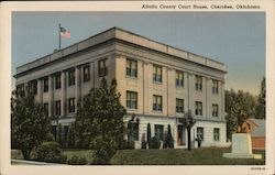 Alfalfa County Courthouse Postcard