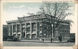 Seminole County Courthouse Wewoka, OK Postcard Postcard Postcard