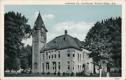 Lawrence County Courthouse Walnut Ridge, AR Postcard Postcard Postcard