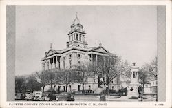 Fayette County Courthouse Postcard