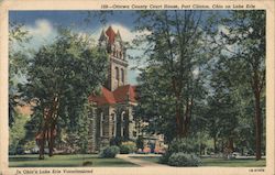 Ottawa Country Courthouse Postcard