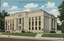 Obion County Courthouse Postcard