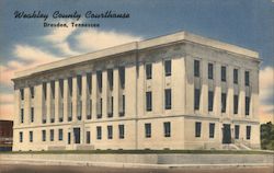 Weakley County Courthouse Postcard