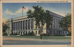 Douglas County Courthouse Superior, WI Postcard Postcard Postcard
