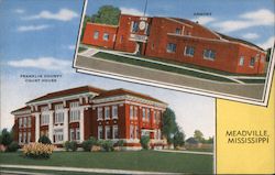 Franklin County Courthouse Postcard